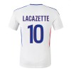 Maillot de Supporter Olympique Lyonnais Alexandre Lacazette 10 Domicile 2024-25 Pour Homme